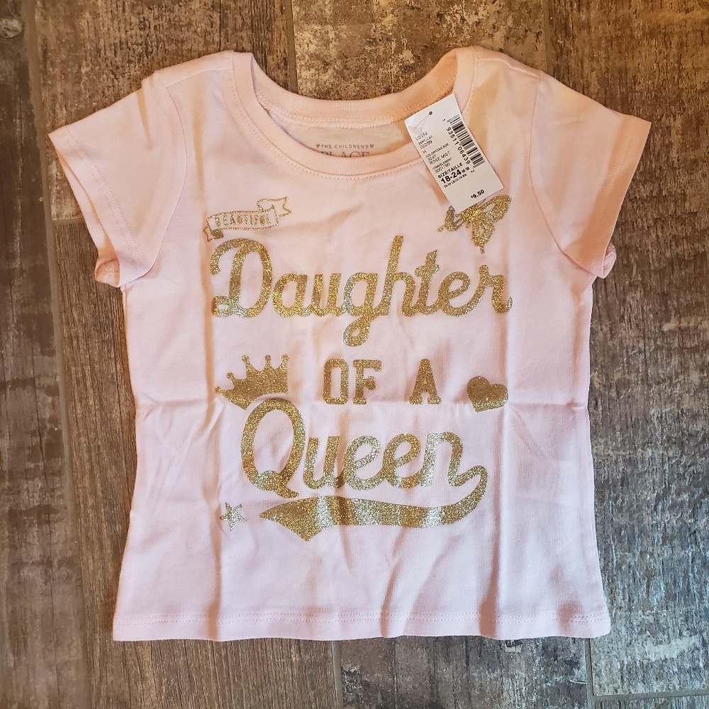Daughter of a Queen Toddler Tee